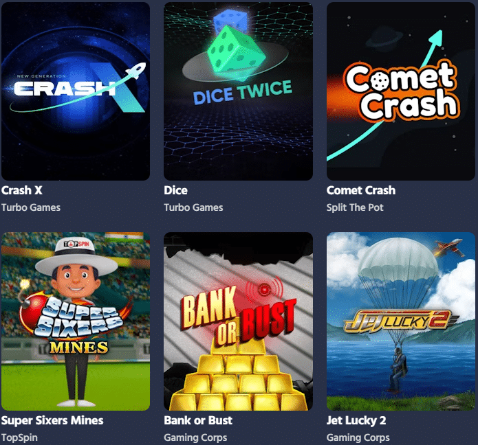 Big Boost crash games