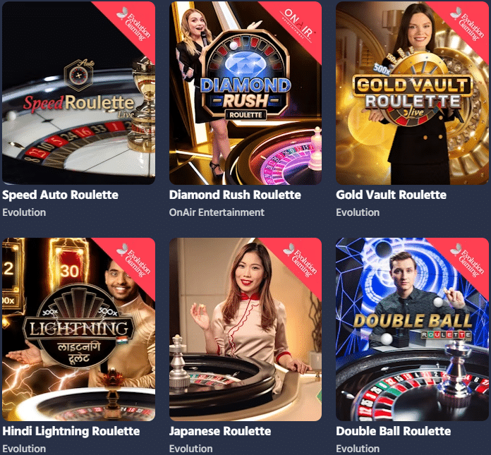 Big Boost table games