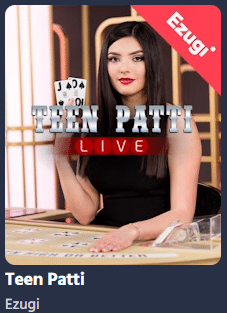 Teen Patti from Ezugi